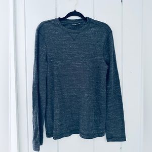 Apt. 9 Long-Sleeve Dark Gray Tee / Medium